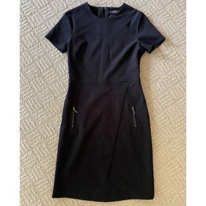 Next Tailoring LBD with Zipper and Skirt Detail 4